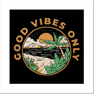 Good Vibes Only Posters and Art